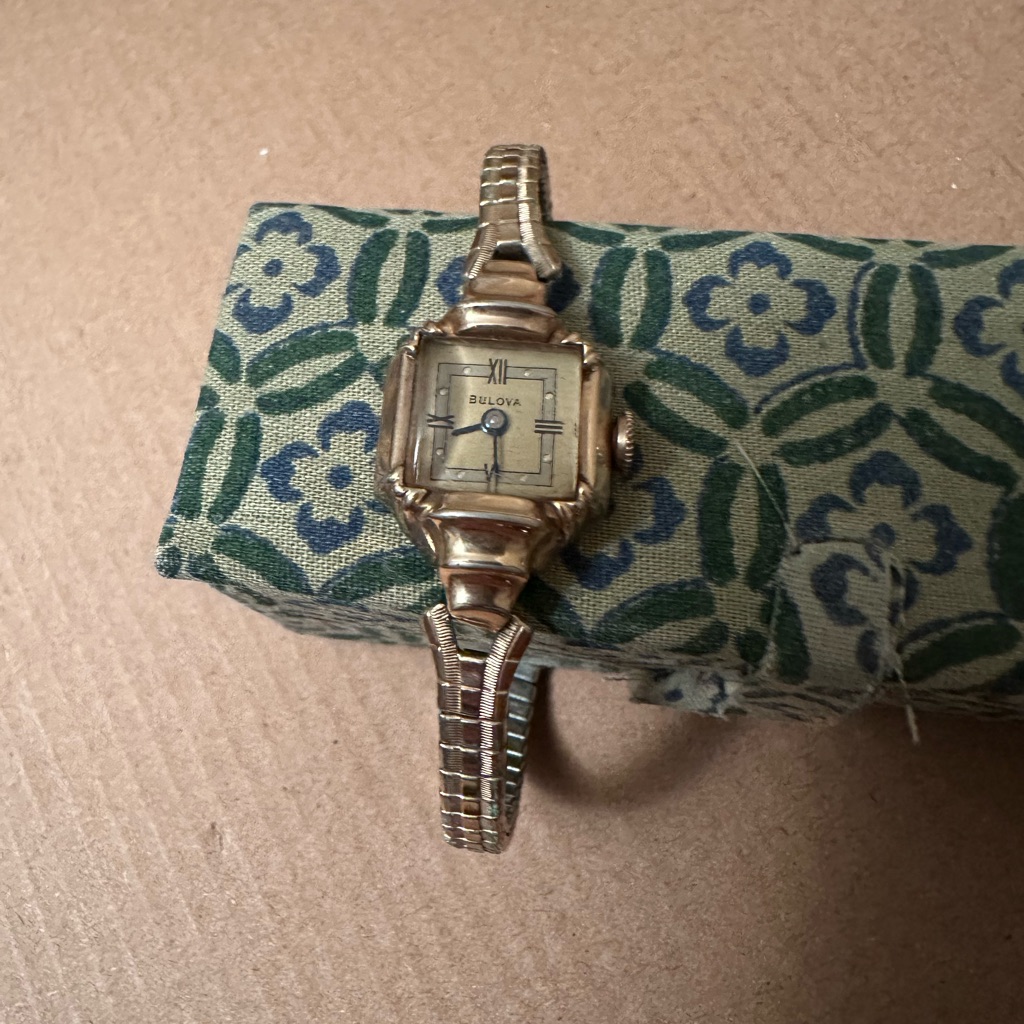 Vintage Bulova Gold Filled Watch